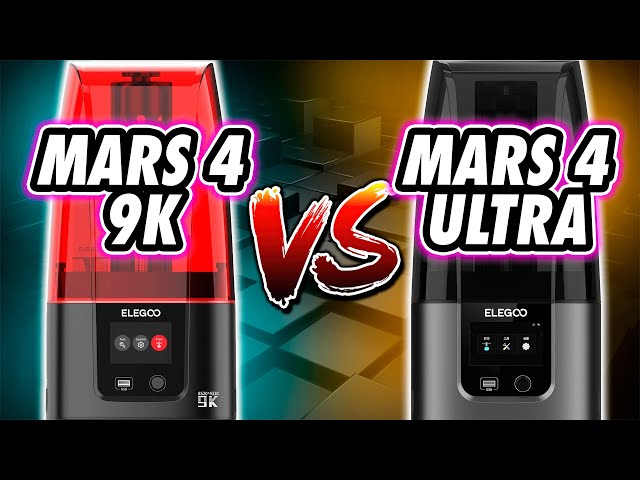 Video thumbnail for Elegoo Mars 4 Vs Mars 4 Ultra