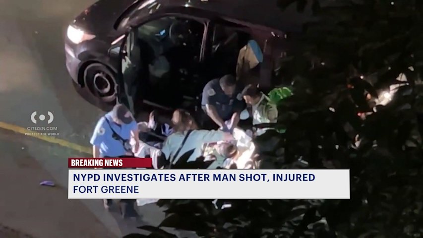 Video thumbnail for Man shot near Whitman Houses in Fort Greene