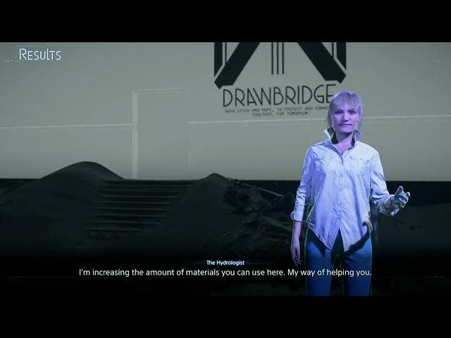 Video thumbnail for Death Stranding 2 - Order 44: Talk To Tarman "Knackered" Charlie's Broening Talk To The Hydrologist