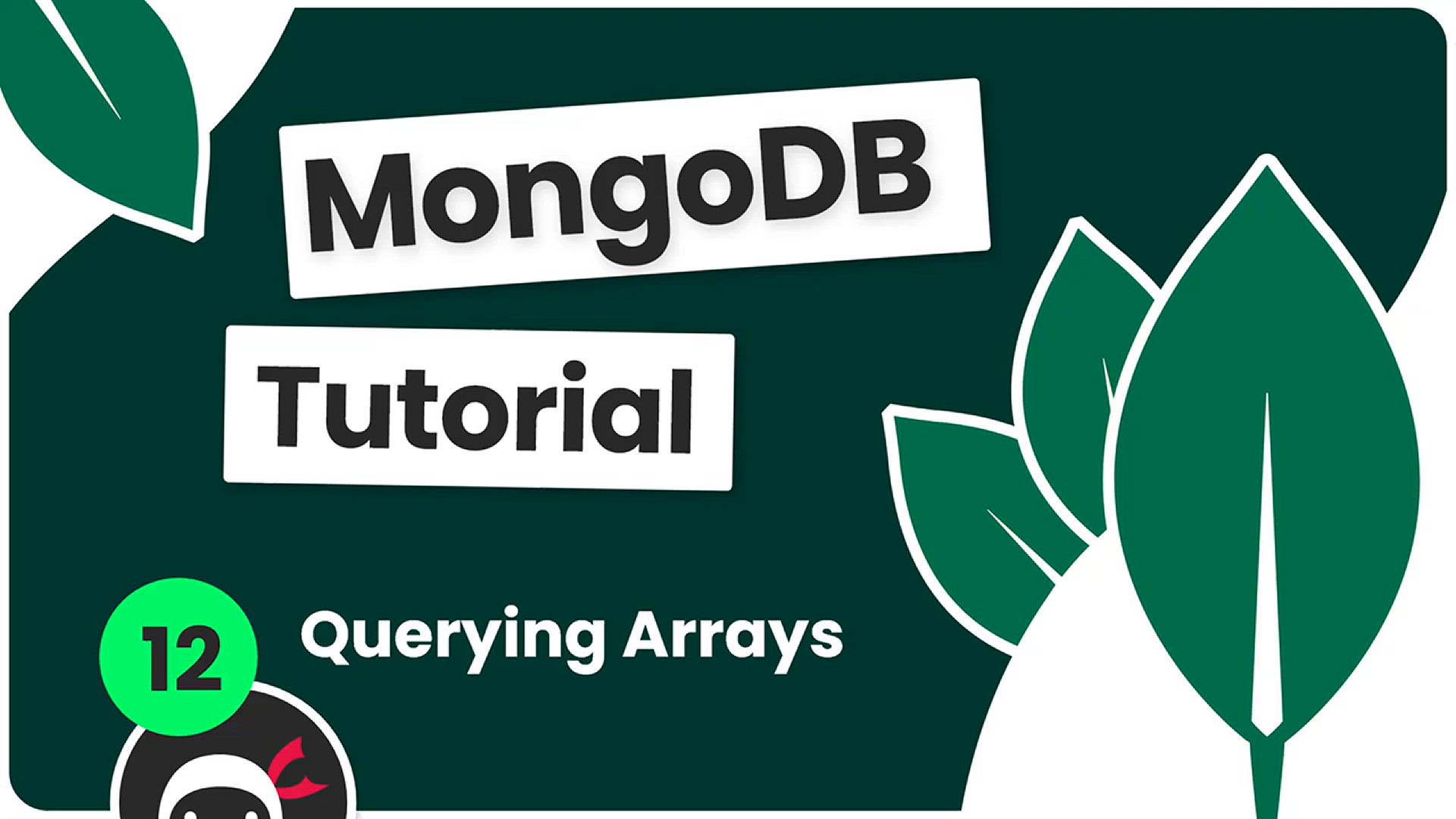 'Video thumbnail for Complete MongoDB Tutorial #11 - Using $in & $nin'