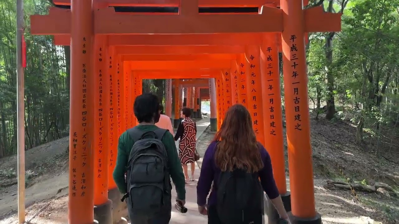 'Video thumbnail for Fushimi Inari Taisha Kyoto Japan Tour 2023'