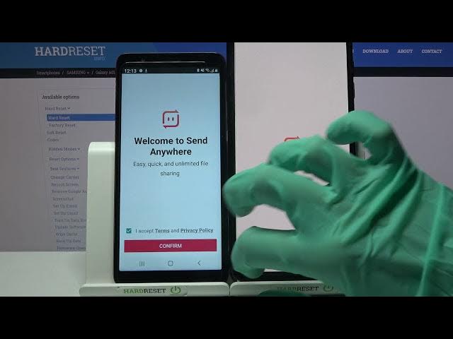 Video thumbnail for How to transfer files from Samsung Galaxy A01 Core to an Android Device - Send Anywhere App