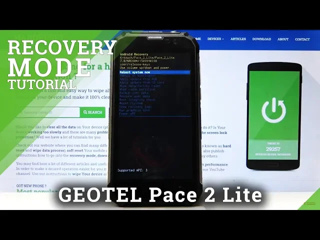 Video thumbnail for Recovery Mode in GEOTEL Pace 2 Lite – How to Use Recovery Features