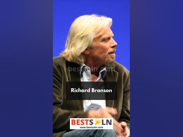 Video thumbnail for Richard Branson's Story #shorts #richardbranson #virginrecords #virginatlantic #struggles