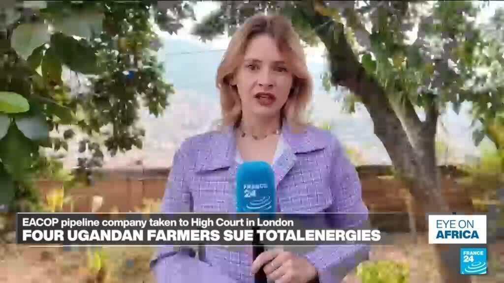 Video thumbnail for EACOP: Ugandan farmers sue UK company in London
