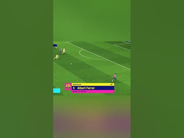 Video thumbnail for When defender wants to score goal..😁#efootball #gameplay #albertferrer