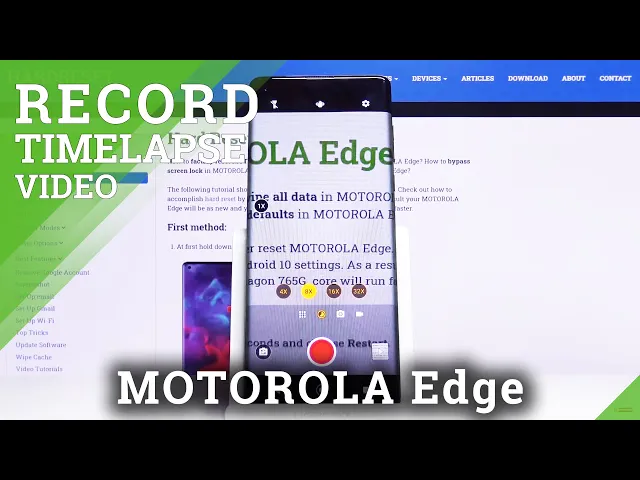 Video thumbnail for How to Record Timelapse in Motorola Edge – Record Videos in Timelapse