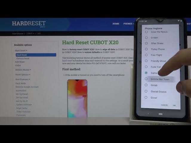 Video thumbnail for Cubot X20 - Ringtones | Listem Them All