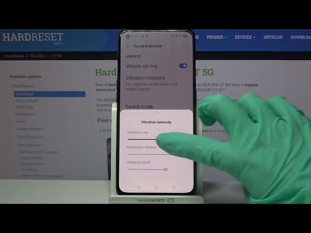 Video thumbnail for How to Enter All Vibrations Settings in Realme GT 5G - Adjust Vibrations Features