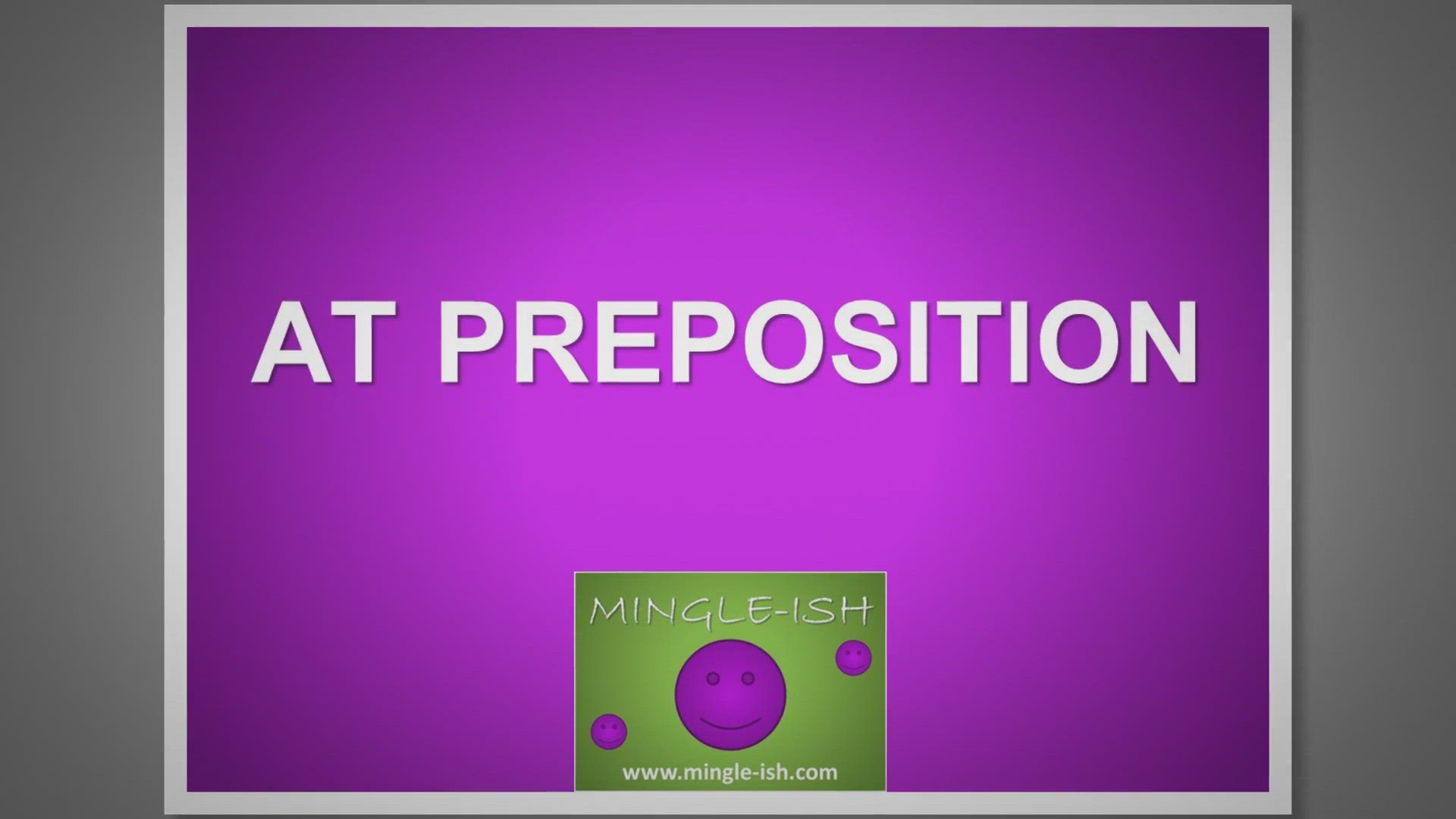 'Video thumbnail for Mastering 'At': How to Use This Preposition Correctly'