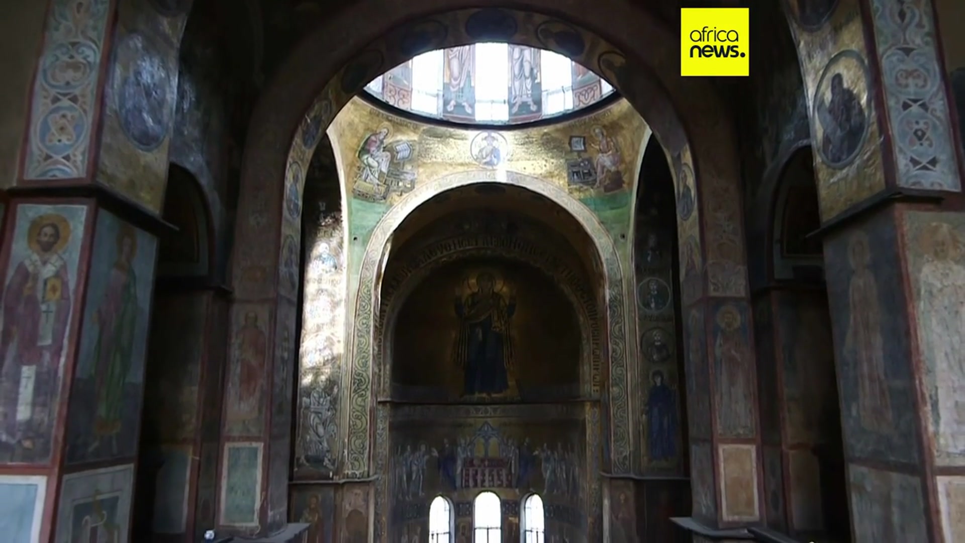 'Video thumbnail for Ukraine moves to ban an Orthodox church it says is linked with pro-war Moscow church'