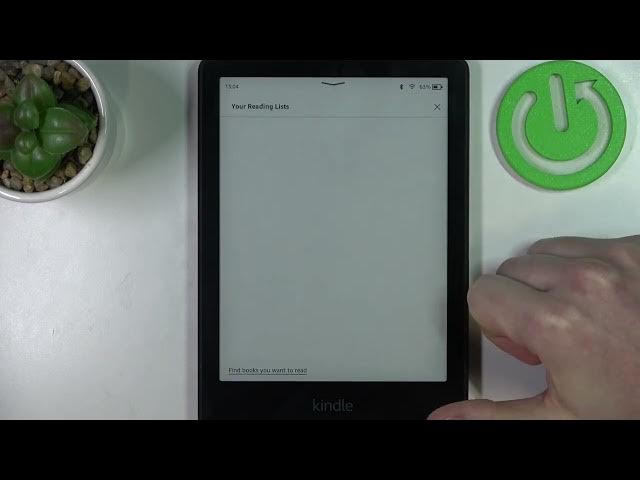 Video thumbnail for Amazon Kindle Paperwhite 11th Generation - How To Open Reading Lists