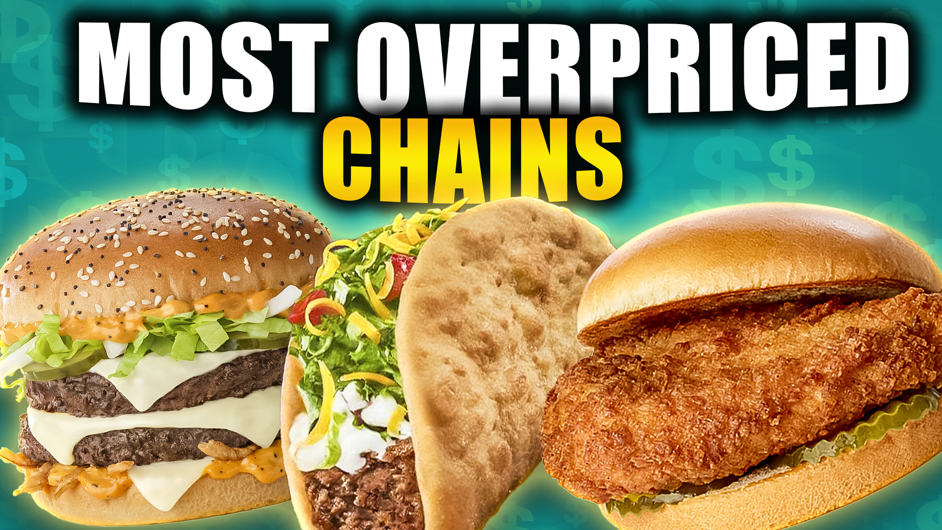 Video thumbnail for The Most Overpriced Fast Food Chains In America