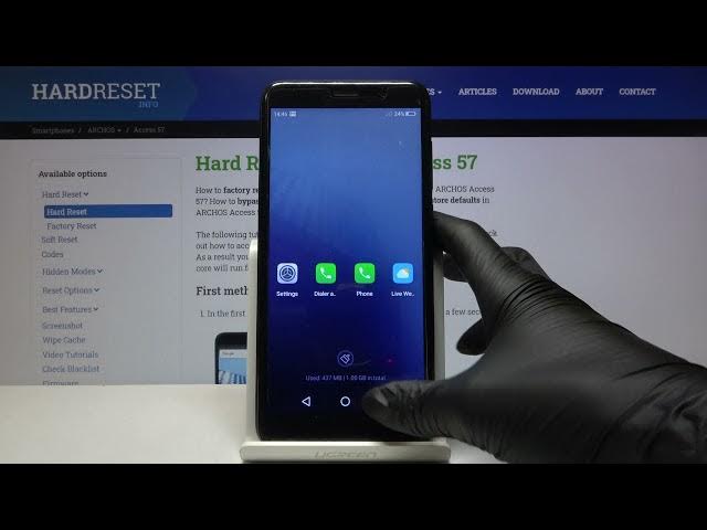Video thumbnail for How to Turn On Touch Sounds on ARCHOS Access 57 – Turn Off Screen Touches