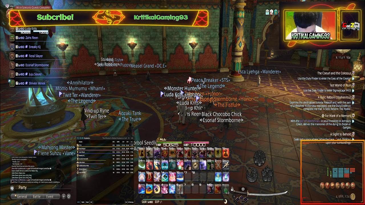 Video thumbnail for FF XIV Series *Endwalker Extreme Trial*