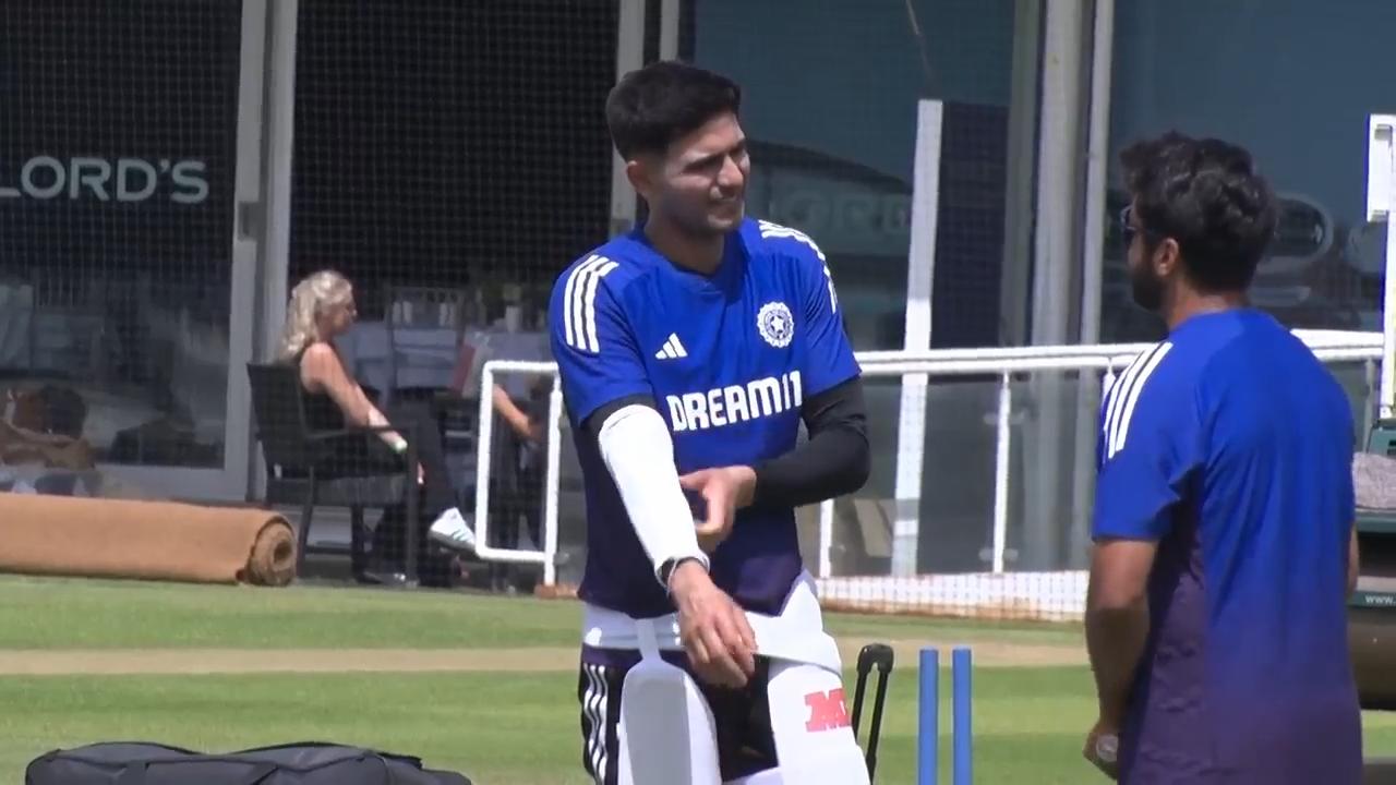 'Video thumbnail for Gill eyes more runs at Lords as India complete prep for 3rd Test'