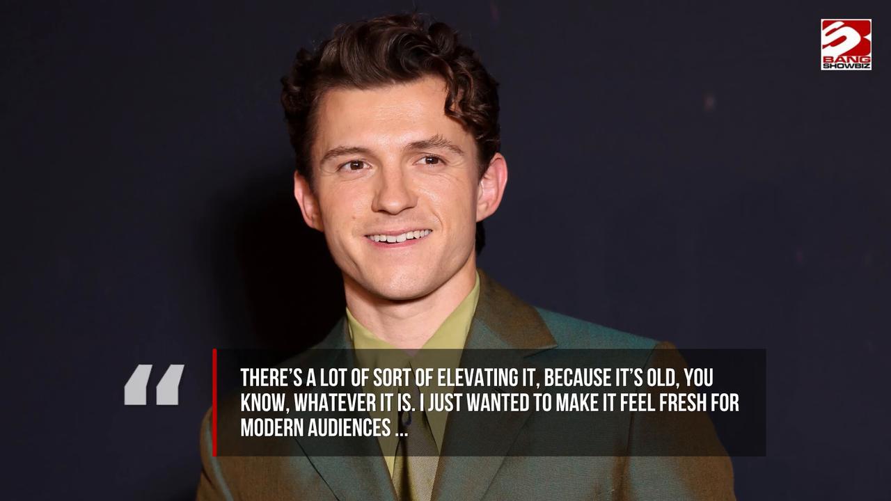 Video thumbnail for Tom Holland defends the use of the word ‘dad’ in The Odyssey