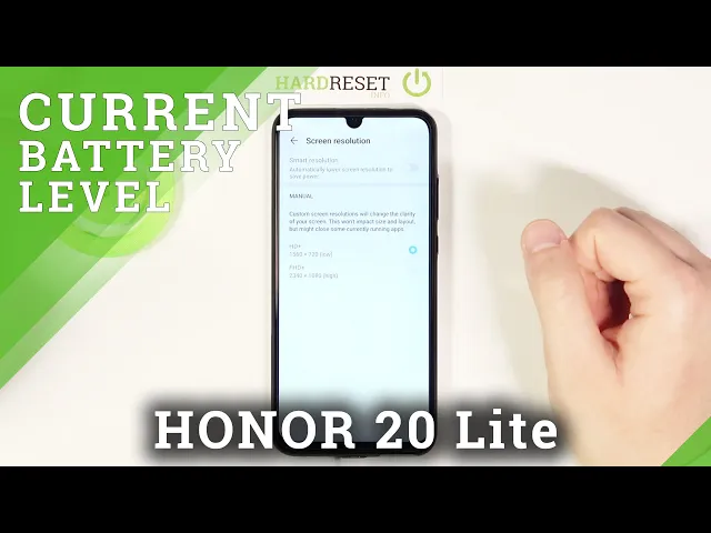 Video thumbnail for How to Take Care of Battery on Honor 20 Lite – Enter Battery Settings
