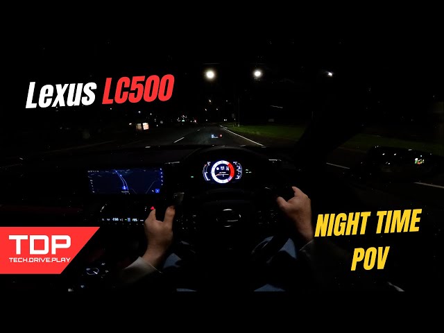 Video thumbnail for Lexus LC500 2025 Night POV - Naturally Aspirated V8 Sound