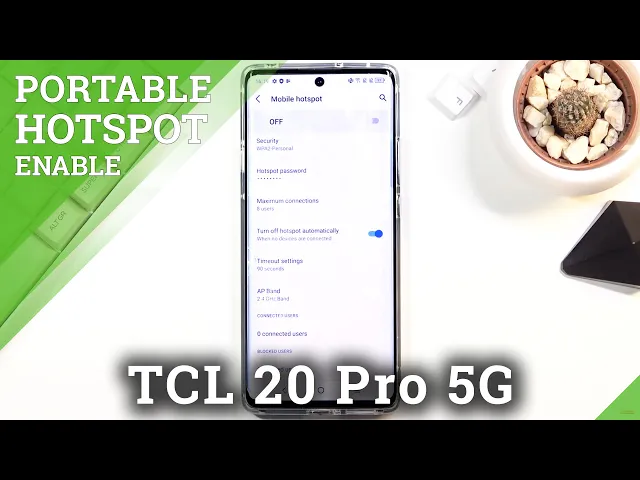 Video thumbnail for How to Enable Portable Hotspot on TCL 20 Pro – Share Internet