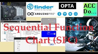 'Video thumbnail for Arduino OPTA PLC - Sequential Function Chart SFC'