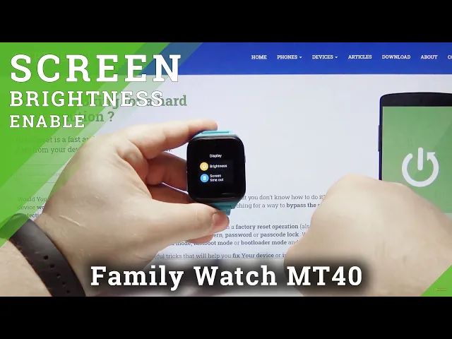 Video thumbnail for How to Customize Screen Brightness in ALCATEL TCL Family Watch MT40 – Adjust Display Settings
