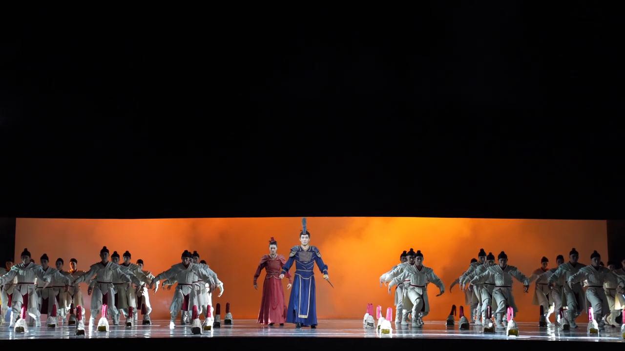 Video thumbnail for Dress rehearsal for dance drama Mulan 10.