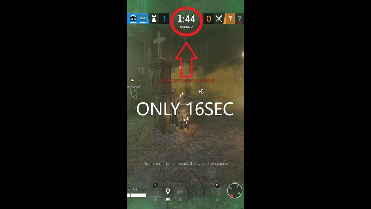 Video thumbnail for Rainbow 6 Siege Fastest Round Ever #shorts