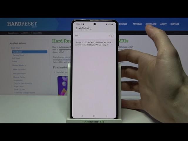 Video thumbnail for How to Activate Portable Hotspot in SAMSUNG Galaxy M31s – Share Mobile Data