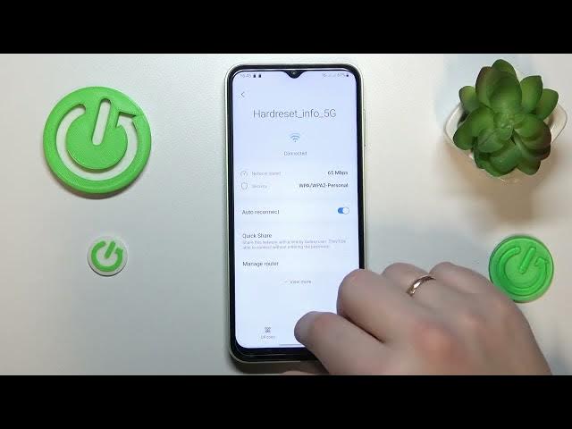 Video thumbnail for How to Share Wi-Fi Password on Samsung Galaxy A14 / Share Wi-Fi Key With Other Devices