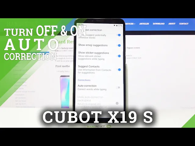 Video thumbnail for How to Locate Text Correction Settings in Cubot X19 S – Find Typing Features