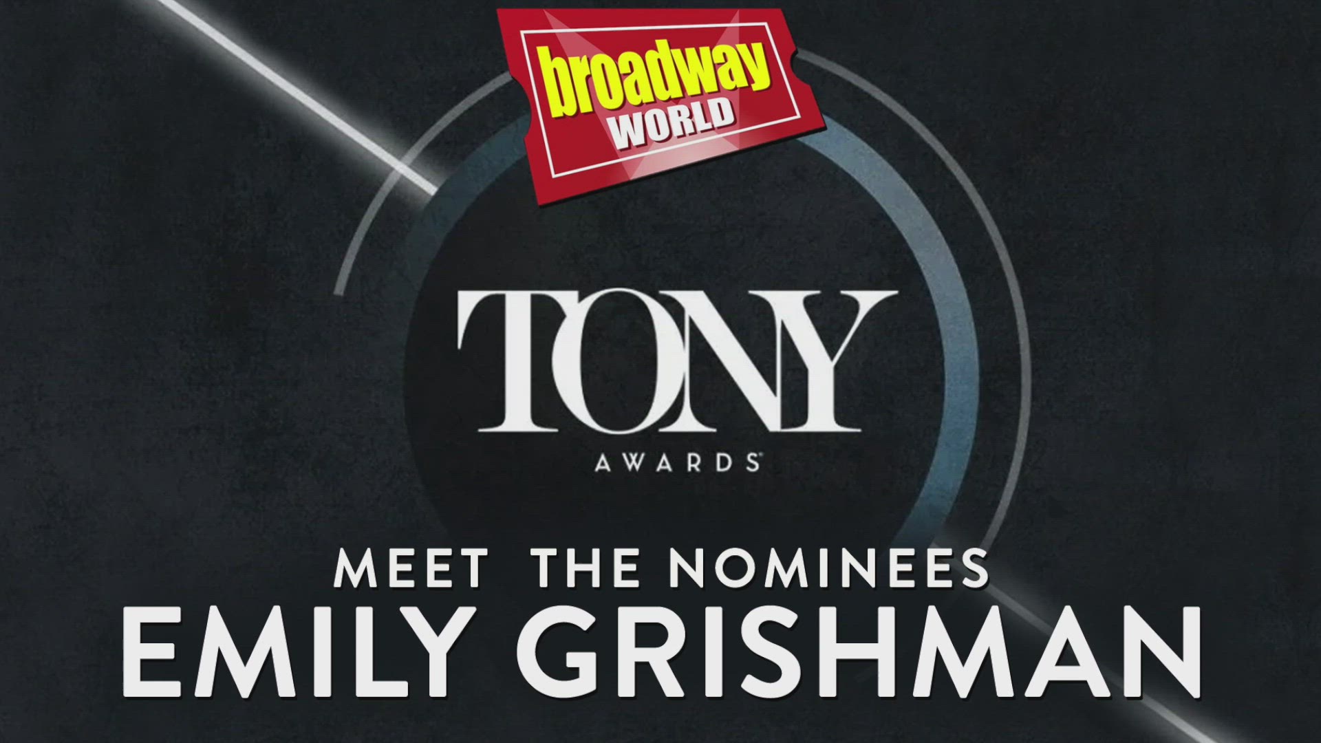 Video thumbnail for Meet the 2022 Tony Nominees: Honoree Emily Grishman