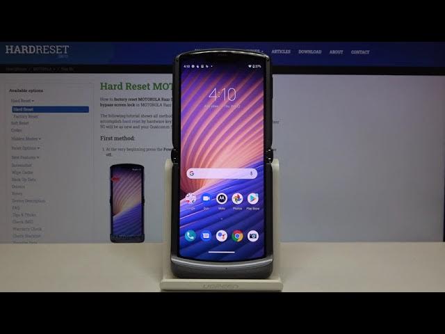 Video thumbnail for How to Enable Battery Percentage in MOTOROLA Razr 5G – Show Battery Percentage Info