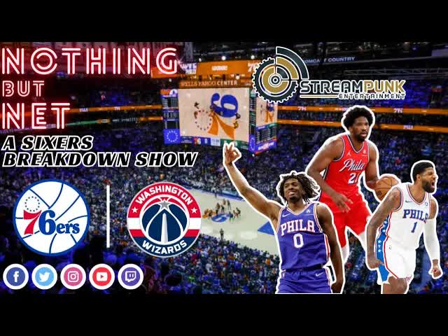 Video thumbnail for Nothing But Net | Philadelphia vs Washington | 76ers Postgame Show