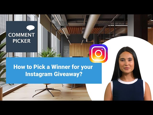 Video thumbnail for How to Pick a Winner for your Instagram Giveaway | Free Instagram Comment Picker