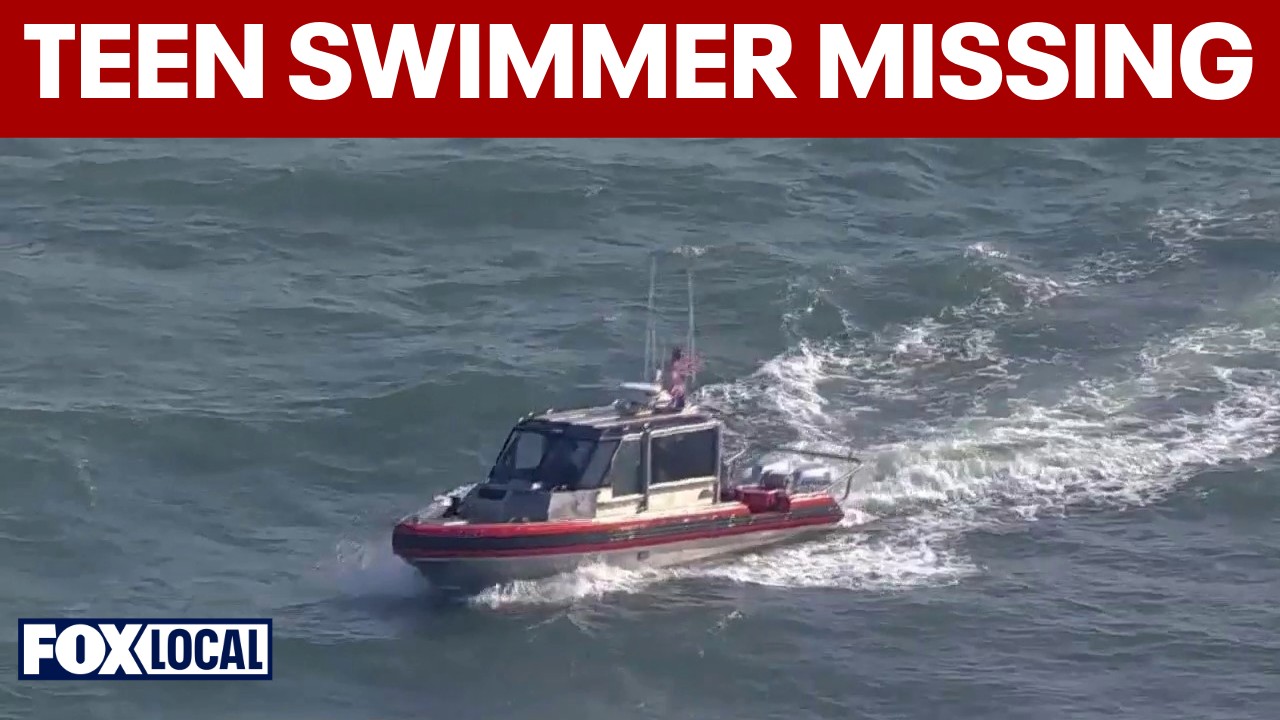 Video thumbnail for Search for missing teen swimmer continues at Rockaway Beach in Queens