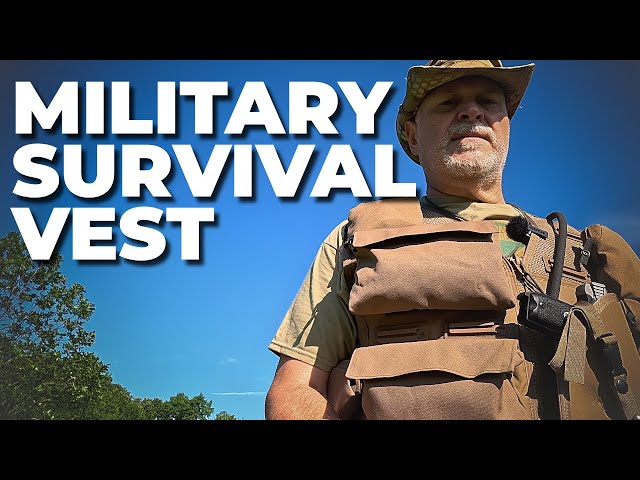Video thumbnail for Survival Kit In A Vest - Pilot Survival Vest