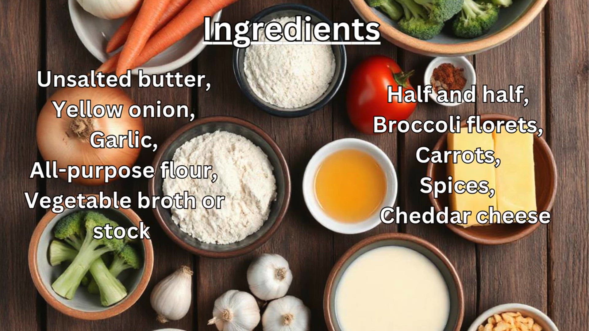 Video thumbnail for Broccoli and Cheese Soup