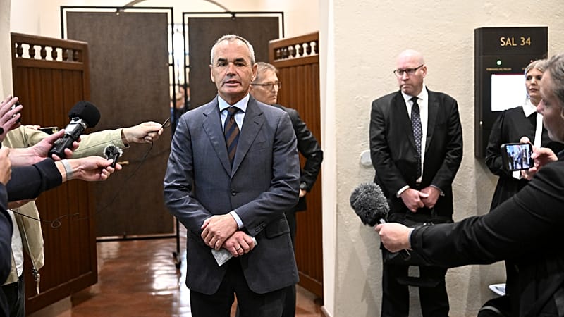 Video thumbnail for Swedish court to rule in December on oil execs accused in Sudan war crimes case