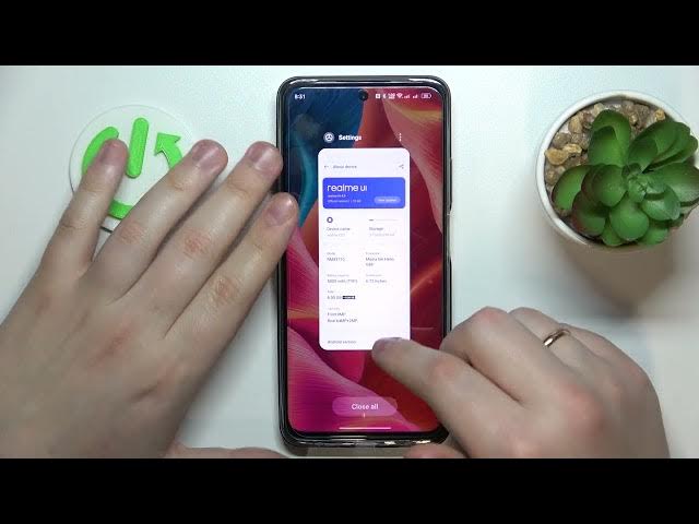 Video thumbnail for REALME C55   How to see Available RAM