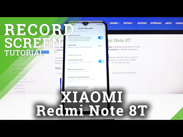 Video thumbnail for How to Record Screen in XIAOMI Redmi Note 8T – Save Fleeting Content