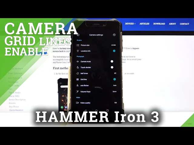 Video thumbnail for How to Activate Camera Gridlines in Hammer Iron 3 - Camera Features