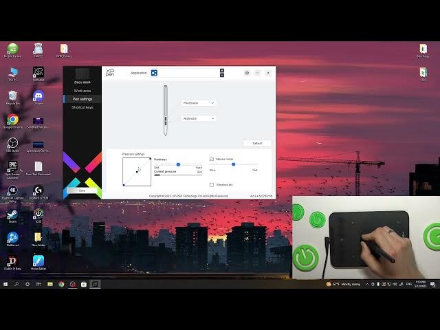 Video thumbnail for Change pressure sensitivity on XP Pen Deco Mini 4 / Change pressure level on XP-Pen Deco Mini 4