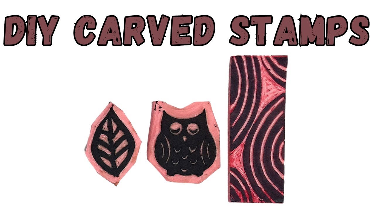Video thumbnail for DIY Carved Stamps Tutorial
