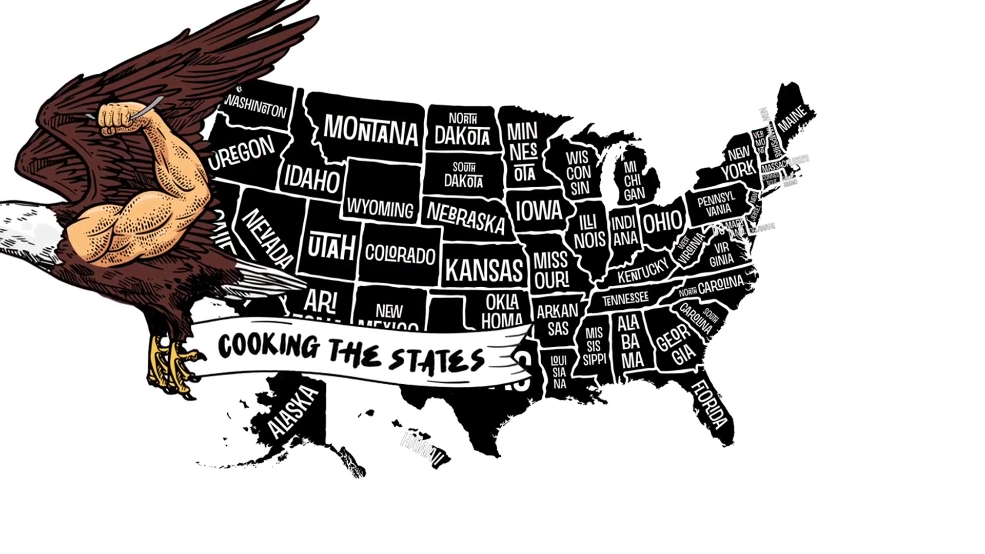 Video thumbnail for Cooking A Sea Monster    Cooking The States (Alaska)(720P HD)