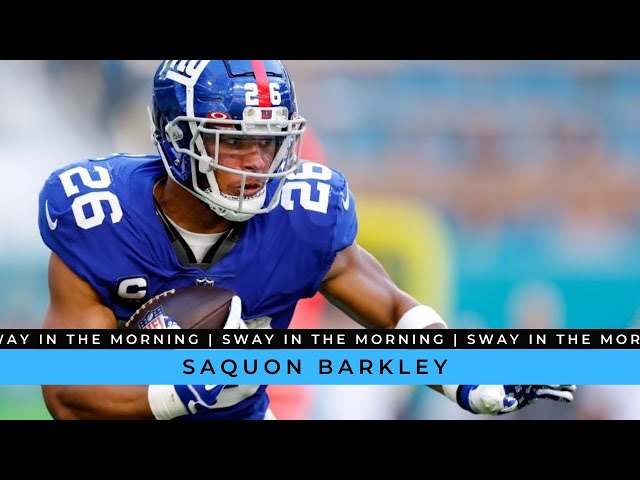Video thumbnail for New York Giant’s Running Back Saquon Barkley on Sway In The Morning | SWAY’S UNIVERSE
