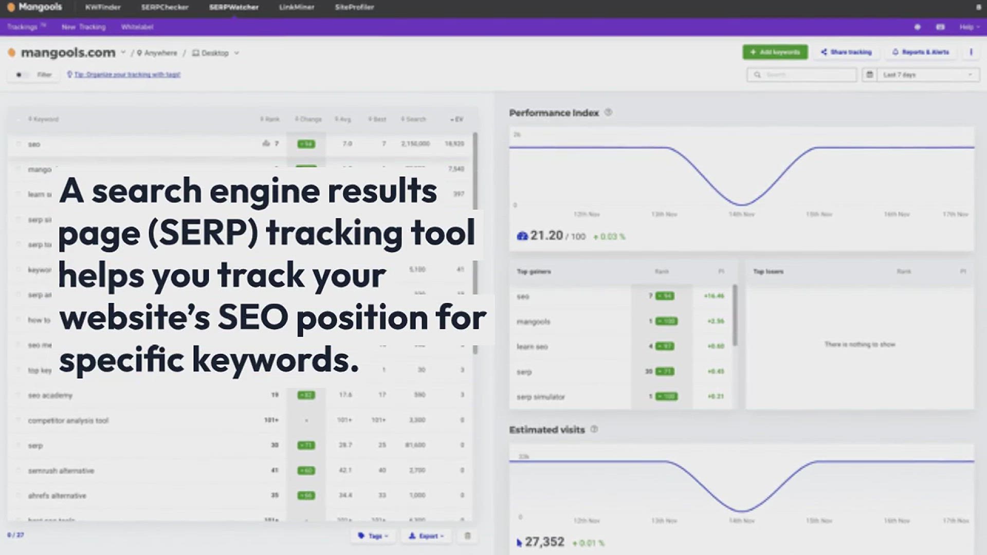 'Video thumbnail for 8 Best SEO Rank Tracker Tools for Keyword Tracking (Compared)'