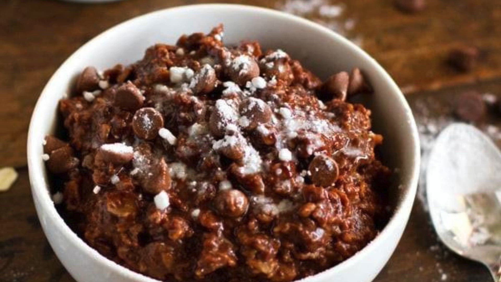 Video thumbnail for Double Chocolate Oatmeal recipe