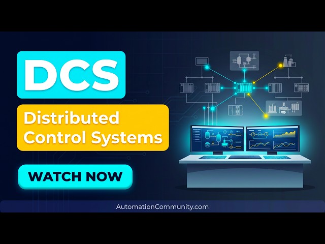 Video thumbnail for Distributed Control Systems (DCS) | Industrial Automation Basics