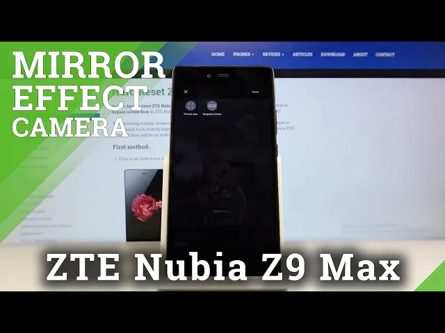 Video thumbnail for Camera Mirror Effect in ZTE Nubia Z9 Max – Turn ON/OFF Mirror Effect
